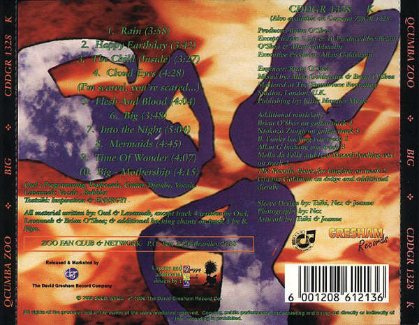Qcumba Zoo - BIG CD