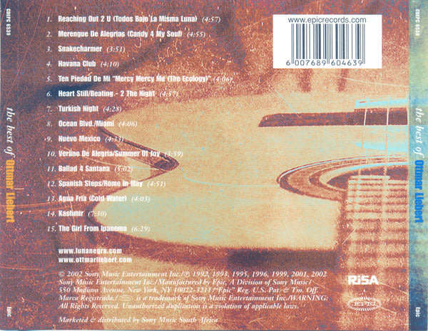 Ottmar Liebert - Best of CD