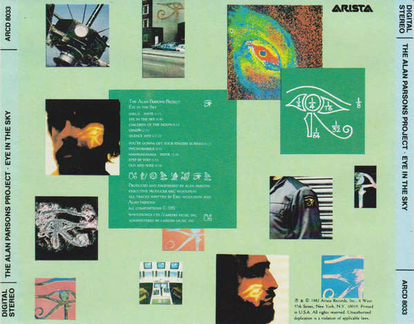 Alan Parsons Project - Eye In the Sky CD Import