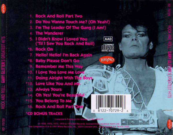 Gary Glitter - Rock n` Roll: Gary Glitter`s Greatest Hits CD Import