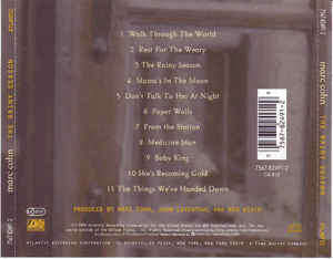 Marc Cohn - The Rainy Season CD Import