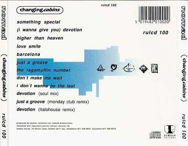Nomad - Changing Cabins CD Import (Techno)