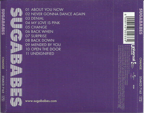 Sugababes - Change CD