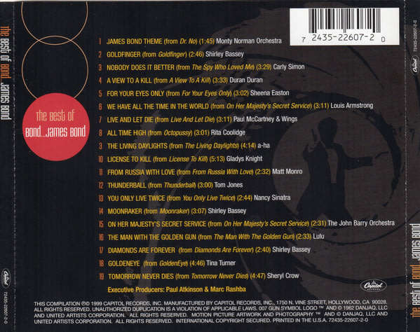 Various - Best of Bond... James Bond CD Import
