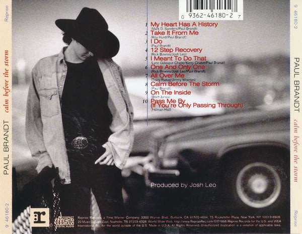 Paul Brandt - Calm Before the Storm CD Import