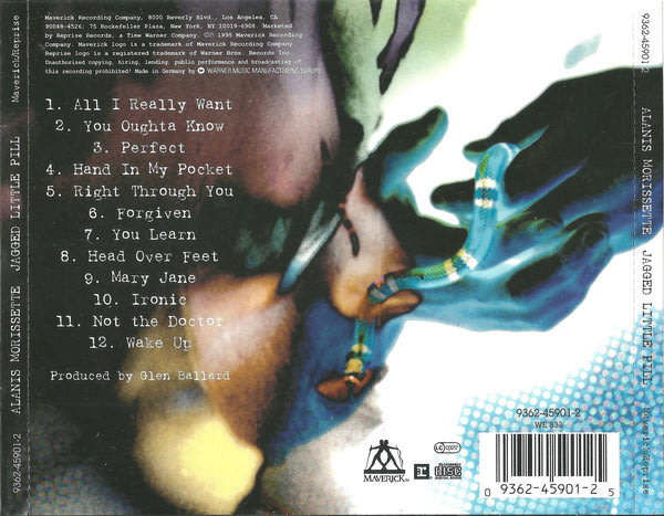 Alanis Morissette - Jagged Little Pill CD Import