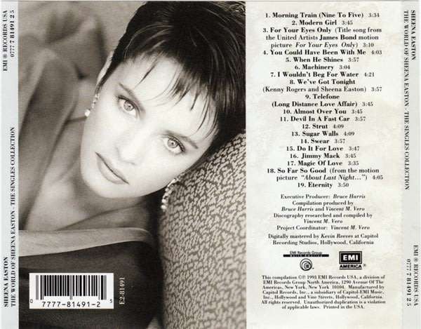 Sheena Easton - World of Sheena Easton (Singles Collection) CD Import