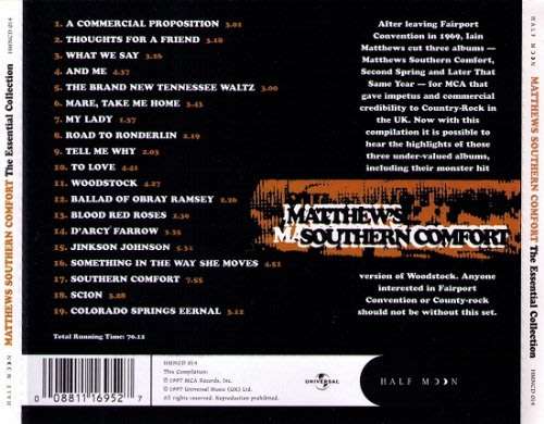 Matthews Southern Comfort - Essential Collection CD Import