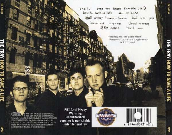 The Fray - How To Save a Life CD Import