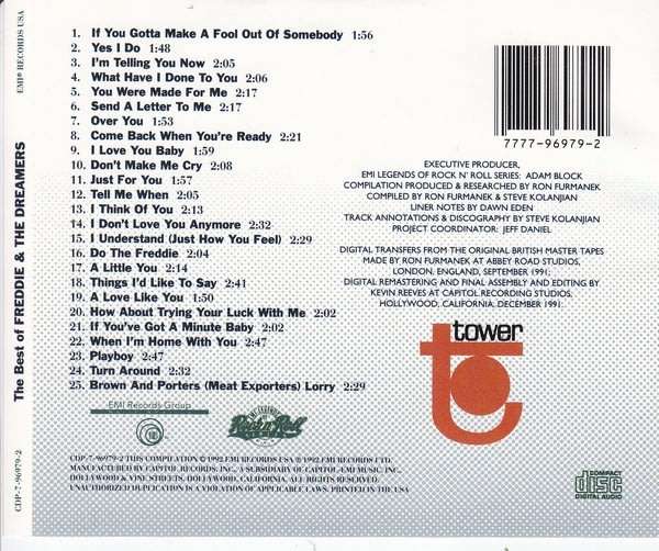 Freddie and the Dreamers - Best of CD Import