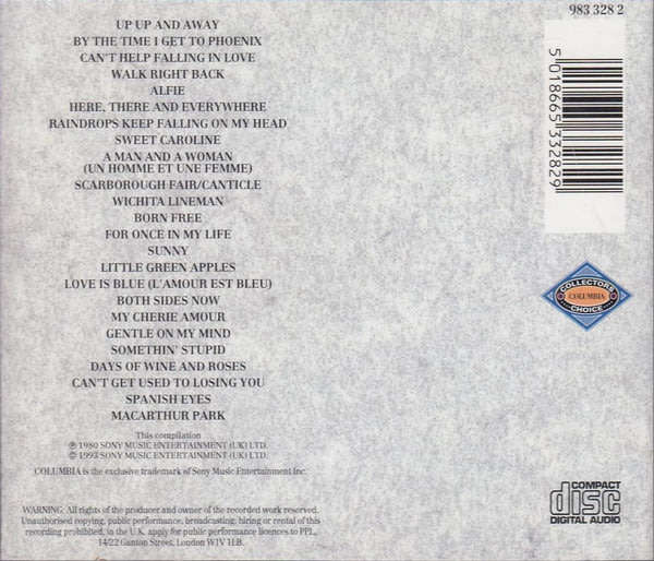 Andy Williams - Great Songs of the Sixties CD Import (1980)