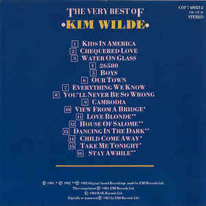 Kim Wilde - Very Best of CD Import