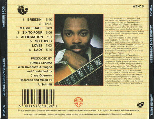George Benson - Breezin` CD
