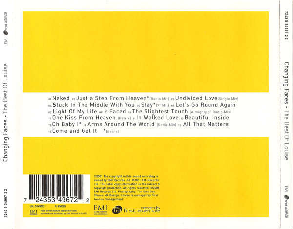 Louise - Changing Faces - Best of CD Import