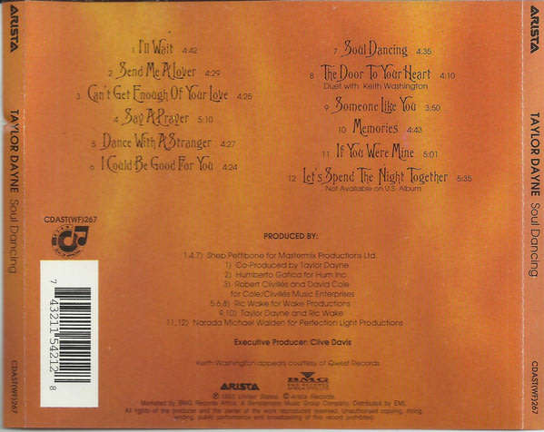 Taylor Dayne - Soul Dancing CD