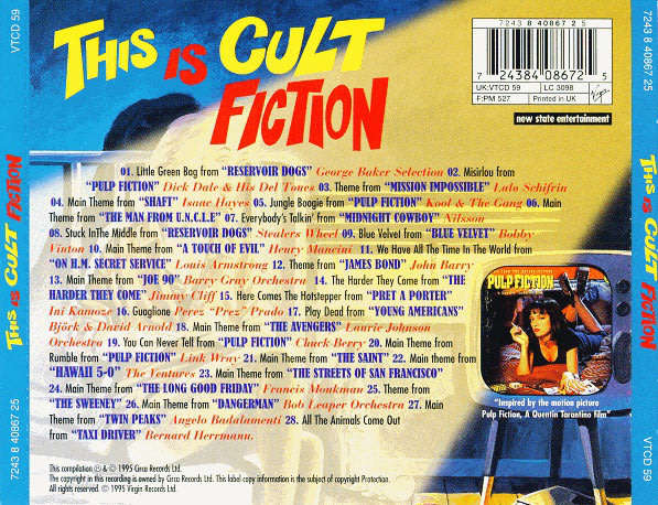 Various - This Is Cult Fiction CD Import