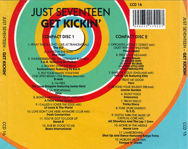 Various - Just Seventeen - Get Kickin` Double CD Import