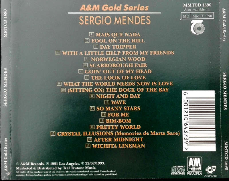 Sergio Mendes - Sergio Mendes CD