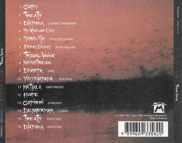 Yothu Yindi - Tribal Voice CD Import