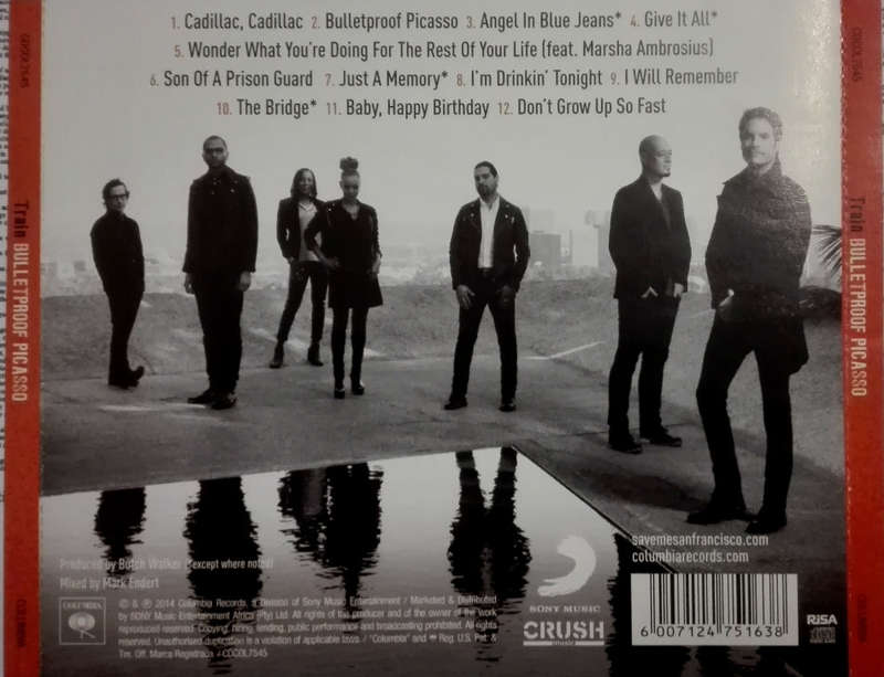 Train - Bulletproof Picasso CD
