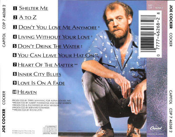 Joe Cocker - Cocker CD Import