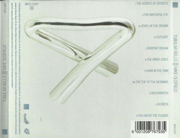 Mike Oldfield - Tubular Bells III CD