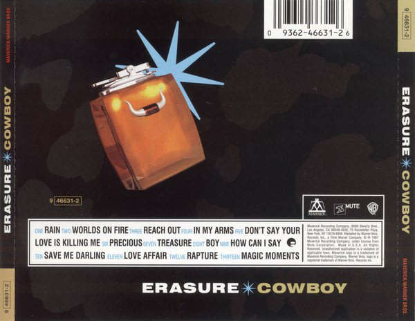 Erasure - Cowboy CD Import (Ltd, Special Edition 2x Bonus Tracks)
