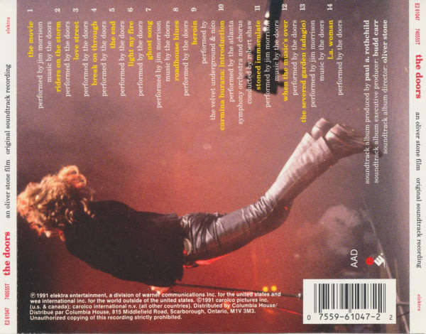 The Doors - The Doors Soundtrack CD Import