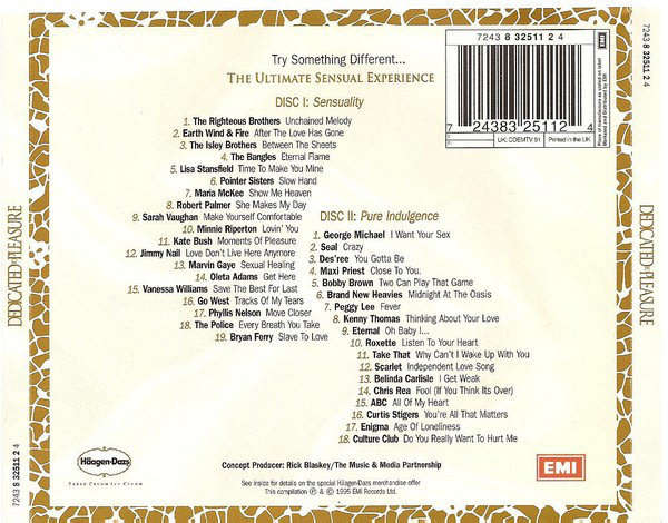 Various - Dedicated To Pleasure Double CD Import