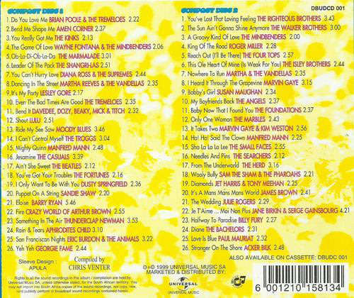 Various - No.1 60`s Collection Double CD