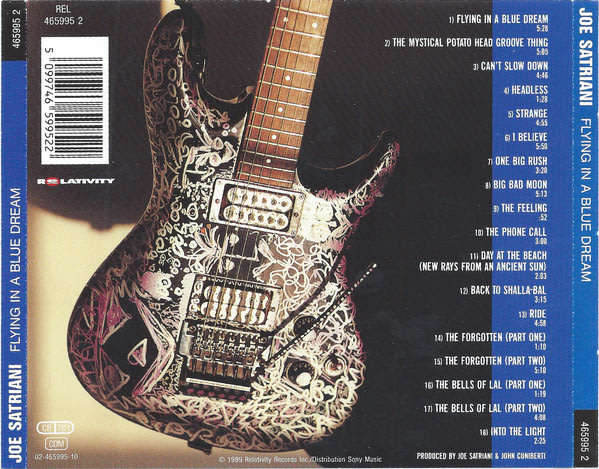 Joe Satriani - Flying In a Blue Dream CD Import