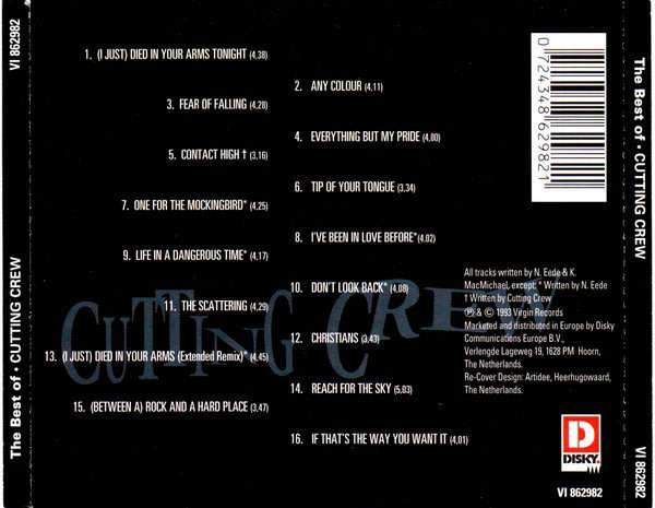 Cutting Crew - Best of CD Import