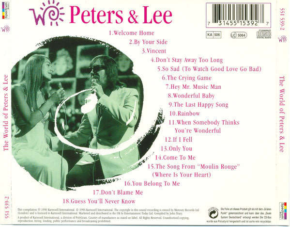 Peters and Lee - World of CD Import