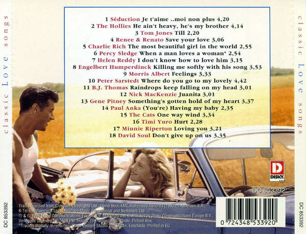 Various - Classic Love Songs CD Import