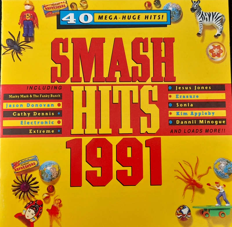 Various - Smash Hits 1991 Double CD Import