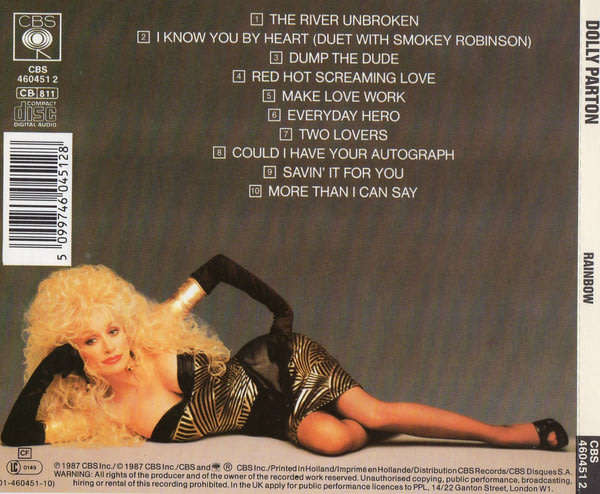 Dolly Parton - Rainbow CD Import (1987)