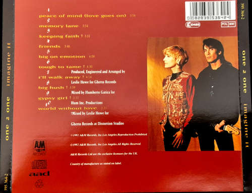 One 2 One - Imagine It CD Import