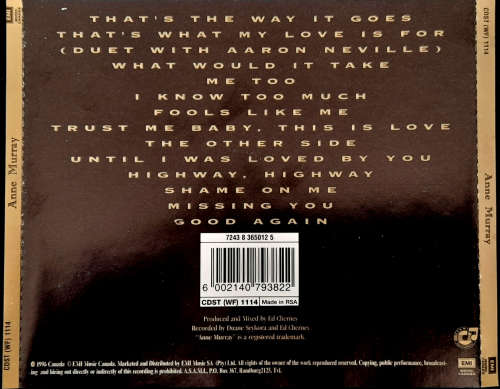 Anne Murray - Anne Murray CD