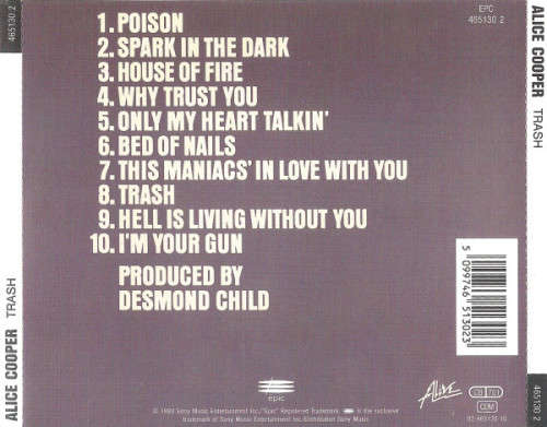 Alice Cooper - Trash CD Import