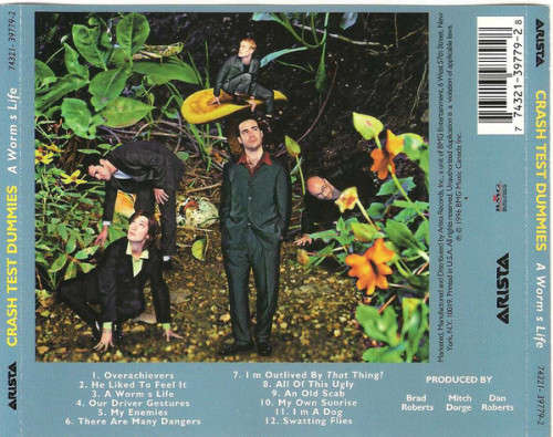 Crash Test Dummies - A Worm`s Life CD Import
