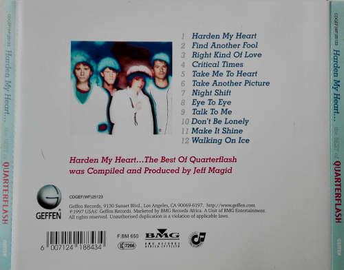 Quarterflash - Harden My Heart... Best of CD