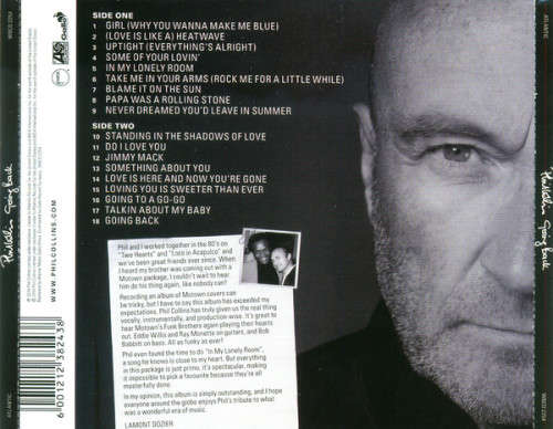 Phil Collins - Going Back CD