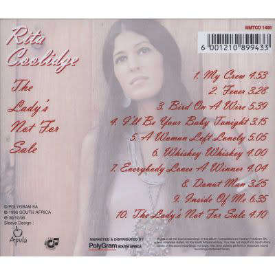 Rita Coolidge - The Lady's Not For Sale CD
