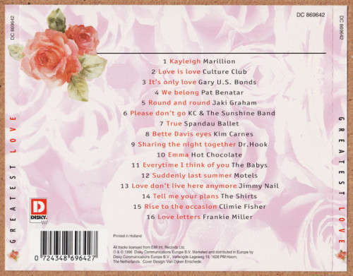Various - Greatest Love CD Import
