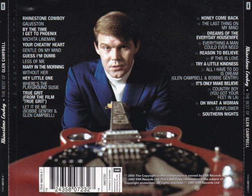 Glen Campbell - Rhinestone Cowboy Best of CD Import