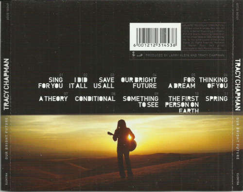 Tracy Chapman - Our Bright Future CD