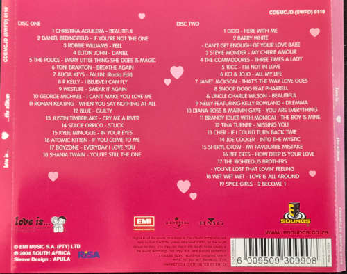 Various Love Is... - The Album Double CD