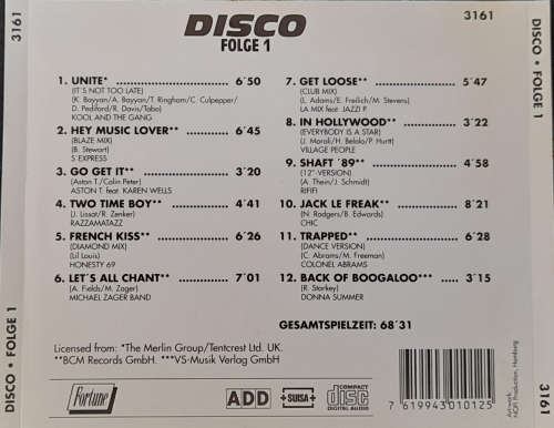 D.I.S.C.O. Folge Compilation Set - Various Import Rare 5x CD`s (Hi NRG, Disco)