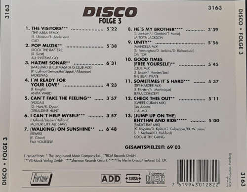 D.I.S.C.O. Folge Compilation Set - Various Import Rare 5x CD`s (Hi NRG, Disco)