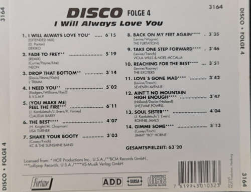 D.I.S.C.O. Folge Compilation Set - Various Import Rare 5x CD`s (Hi NRG, Disco)